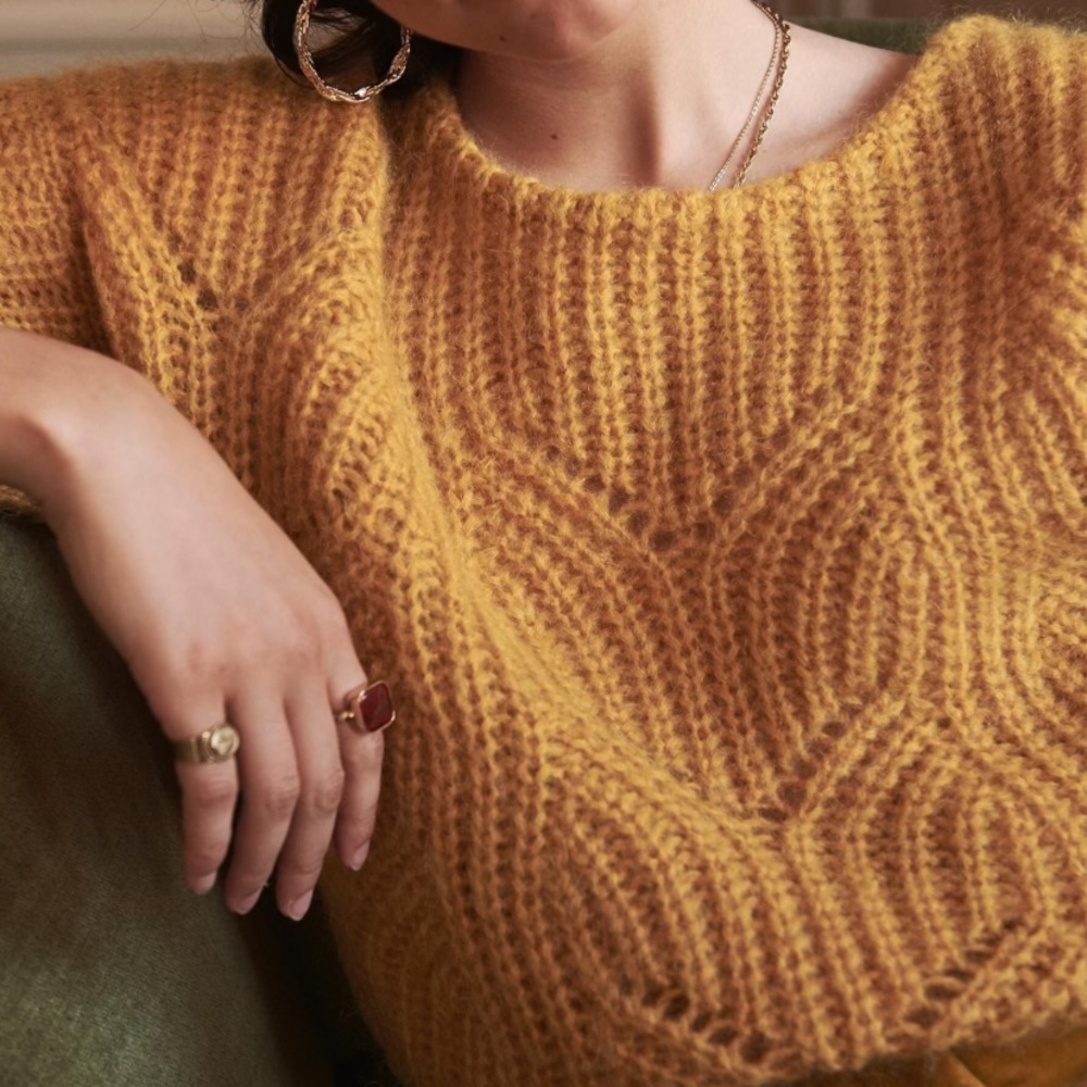 Sezane Simone jumper NWT - Picture 2 of 3
